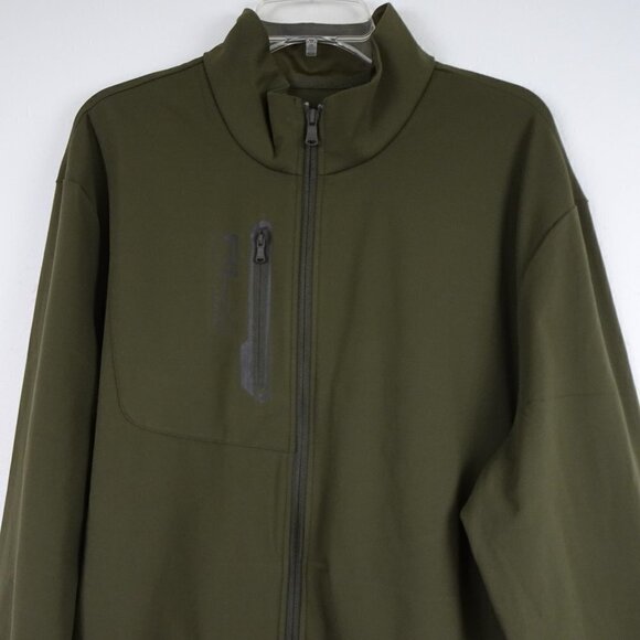 RLX Ralph Lauren Full Zip Jacket Men's Size 2XL Green Microfiber Wicking - Picture 2 of 9